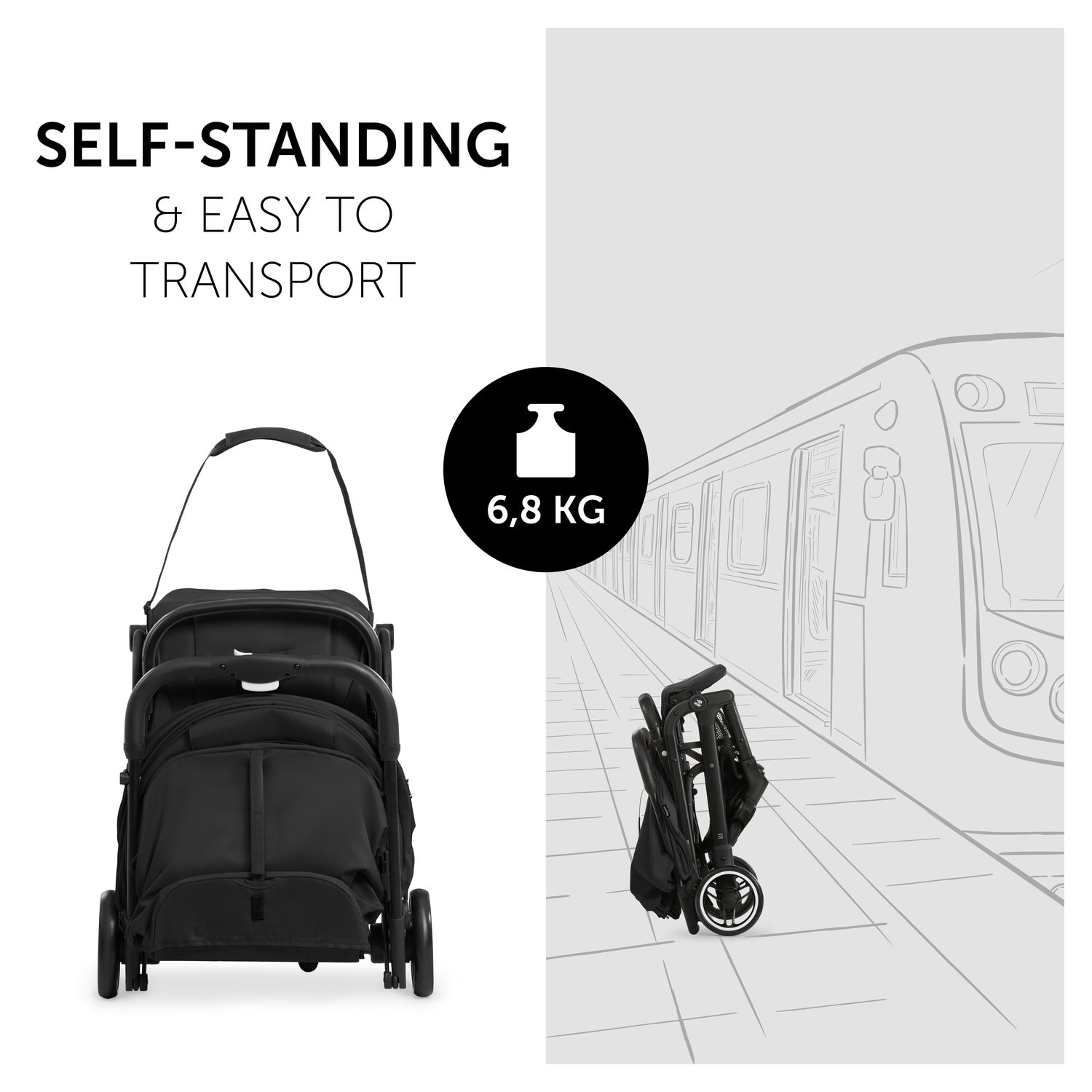 Hauck travel outlet stroller