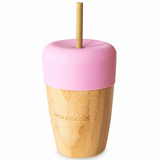 Bamboo Cup & Two Straws