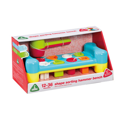 Shape Sorting Hammer Bench