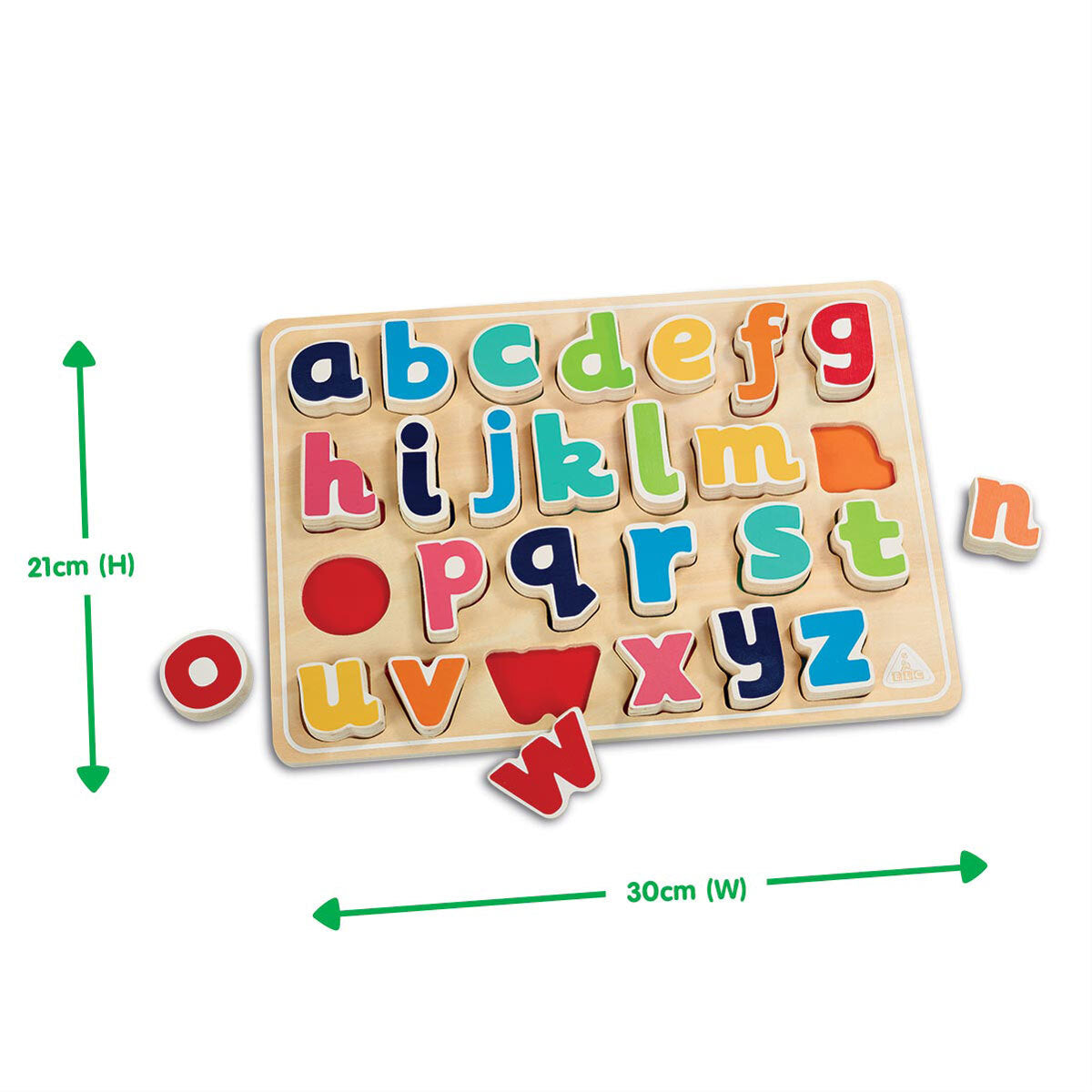 Babyhug wooden alphabet hot sale puzzle