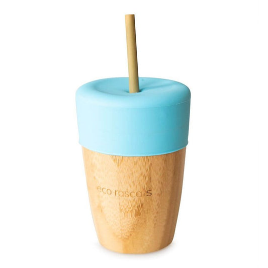 Bamboo Cup & Two Straws